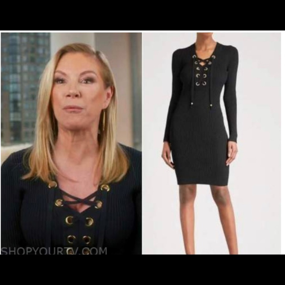MK Knit Navy Dress